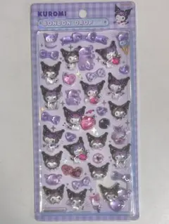 正規品　サンリオ　ボンボンドロップシール　第二弾　クロミ