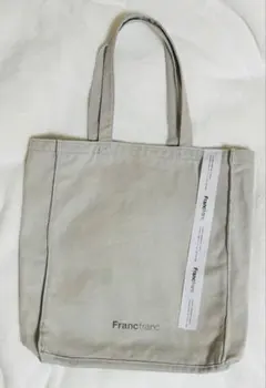【匿名配送】Francfranc トートバッグ グレー
