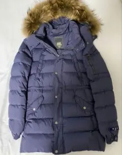 TATRAS タトラス ダウンジャケット ネイビー ファー付き