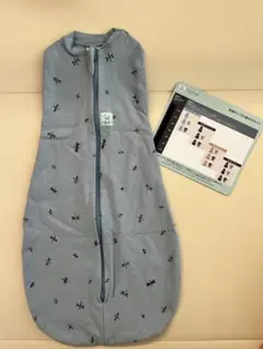 ergopouch エルゴ　コクーン　スワドル　トンボ柄　新生児　ガイド付き