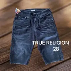 トゥルーレジジョン　TRUE RELIGION デニムショートパンツ　ズボン