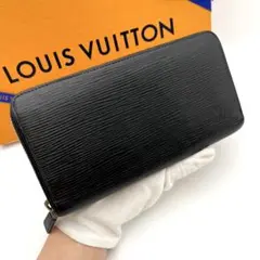 ルイヴィトン 長財布 エピ ジッピーウォレット ノワール 黒 ラウンドファスナー