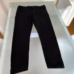 ブラック スキニーパンツ 暖パン　LL ストレッチ