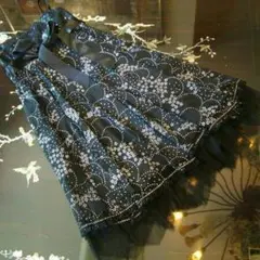 120 高級 発表会 結婚式 パーティー 黒 スパンコール チュール