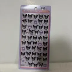 サンリオ　ボンボンドロップシール mini クロミ