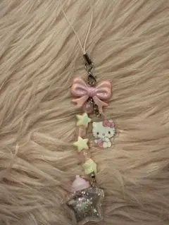 サンリオ シークレットストラップ 星屑ベイビーボトル ハローキティ