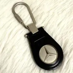 メルセデスベンツ キーホルダー キーリング ヴィンテージ シルバー