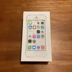 iPhone5s シルバー 16GB 空箱 本体なし