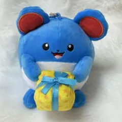 韓国 ロッテシネマ ポケモン マリル ぬいぐるみキーリング Cマークのサムネイル
