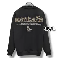 サンタフェ Santa Fe バック ビッグ刺繍 トレーナー 50 LL m41 - メルカリ