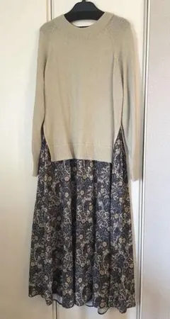 「お値下げしました」【未使用】ミディウミ　リバティ　ウィリアムモリス　ワンピース 2025年最新】フェリシモ モリス ワンピースの人気アイテム