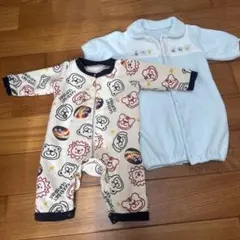 2wayオール 50 60 70 新生児フリース