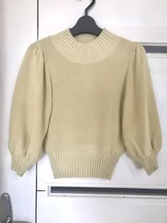 お値下げ❣️ノエラＮｏｅｌa トップス　リブニット半袖　フリーサイズ
