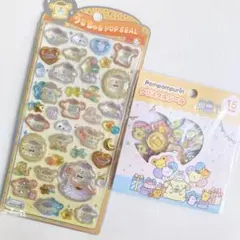 サンリオ うるちゅるポップシール ポムポムプリン ベビー クリスタルシール