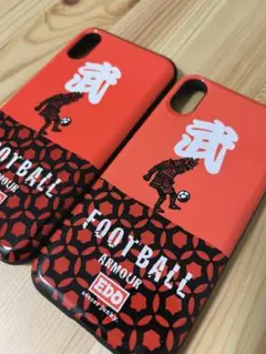 【お買い得】iPhoneX iPhoneケース　セット販売　サッカージャンキー