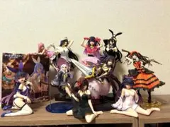 美少女フィギュア11点まとめ売り　デートアライブ、アルベド等