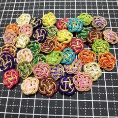 水引2本取り梅結び金カラフル