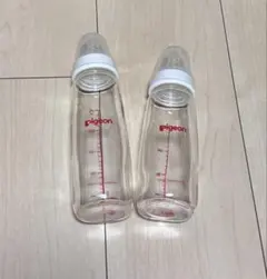 ガラス製哺乳瓶　Pigeon ２本セット
