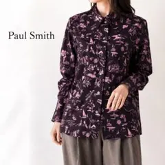 Paul Smith Travel Stories 総柄プリントシャツ 長袖のサムネイル
