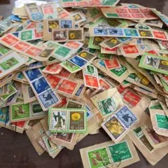 使用済切手コレクション 多色　⑦