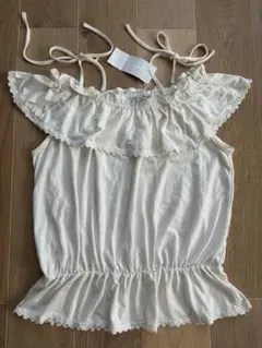 新品イング【INGNI】オフショルカットソー ／TOP Sのサムネイル