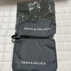 DEAN & DELUCA エコバッグ グレー ポーチ付き