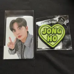 ATEEZ 日本デビュー6周年 オンラインくじ トレカ キーリング ジョンホ