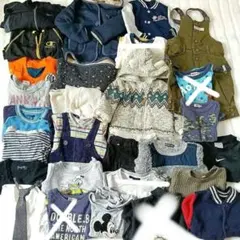 【大容量】【お買い得】子供服まとめ売り　男の子　アウター入り　カジュアル　お着替