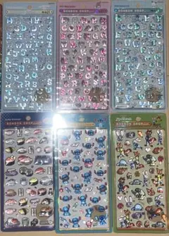 ボンボンドロップシール ズートピア スティッチ