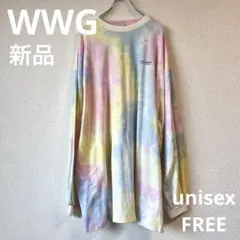 新品★WWG フーズフーギャラリー タイダイ ロンT 長袖 Tシャツのサムネイル