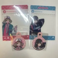 プロセカ　メロパレ　SNS風クリアカード&ストロータグ　小豆沢こはね•白石杏