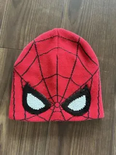 スパイダーマン キッズ　ニット帽子