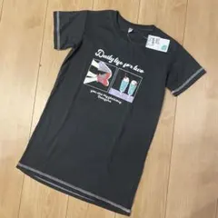 ワンピース　110cm 女の子　トップス　Tシャツ　西松屋　半袖
