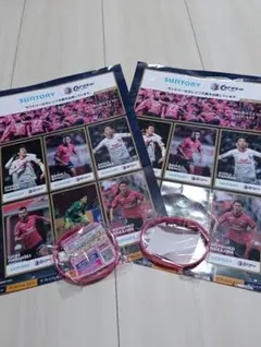 セレッソ大阪 × 国産鶏肉 桜姫コラボ オリジナルシリコンバンド×ステッカー