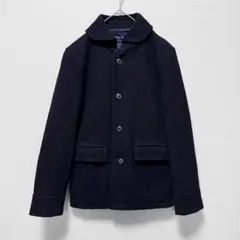 アーバンリサーチ　ウールジャケット 40/L濃紺 ショート 定番ピーコート