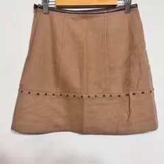 【0】jusglitty ジャスグリッティ　スカート　秋冬　美品　ツイード