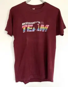 レア☆日本マクドナルド【札幌店限定】「バラ色Tシャツ」2点☆新品