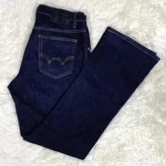 極美品 エドウィン EDWIN GEY31(L)ストレッチ デニムパンツ 濃紺