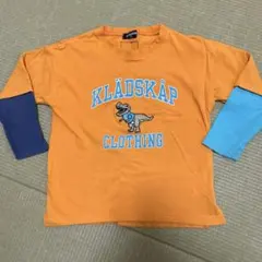 klädskap 恐竜刺繍 長袖カットソー 120