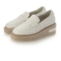 定価2万円】CELFORD セルフォードホワイトローファー厚底シューズ 