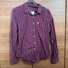 アバクロ　ネルシャツ　チェックシャツ