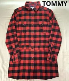 TOMMY バッファローチェック長袖シャツ