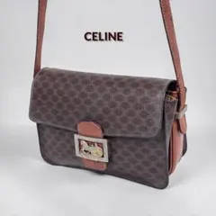 CELINEセリーヌ 馬車金具 マカダム柄 ショルダーバッグ ヴィンテージ 希少のサムネイル