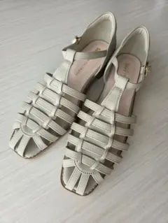 WA ORiental TRaffic ナローストラップグルカシューズLサンダル