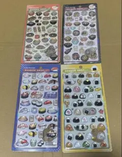 【新品】ボンボンドロップシール 　クーリア　和柄　寿司　ラーメン　おに