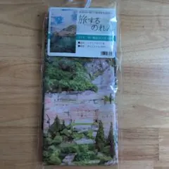 イタリアのコモ湖のれん 約85cm×150cm