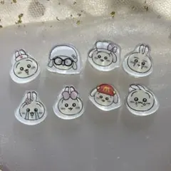 【一袋】 ちいかわ うさぎ アクリル ネイル デコレーション パーツのサムネイル