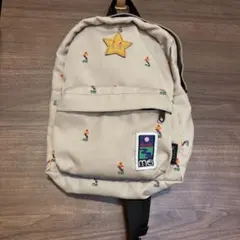 MEI キッズ リュック ベージュ 星柄