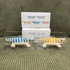 LISA LARSON ストライプ猫 メガネスタンド ゾフ福袋　リサラーソン