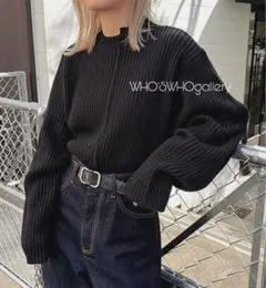 WHO'SWHOgallery スライドニット